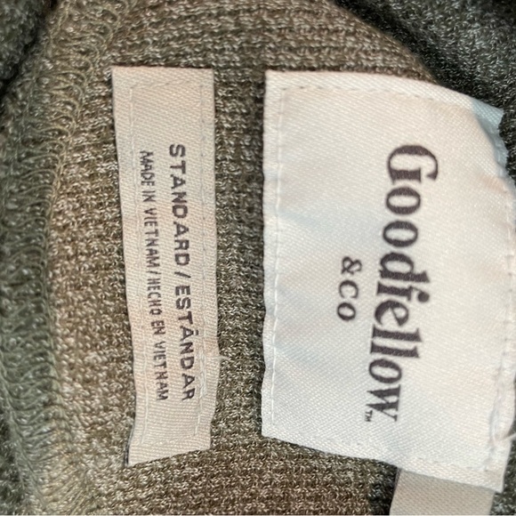 Goodfellow & Co Premium Ultra-Soft Thermal Shirt Size S Crew Neck - Picture 3 of 5